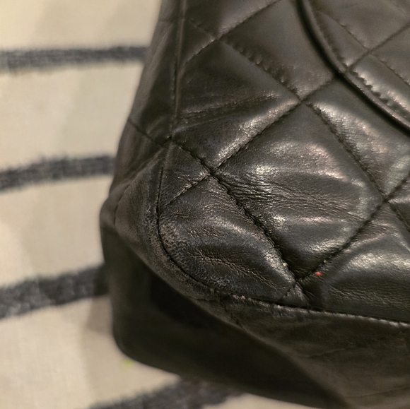 Chanel lambskin jumbo single flap- 24k gold plated hardware - Picture 13 of 16